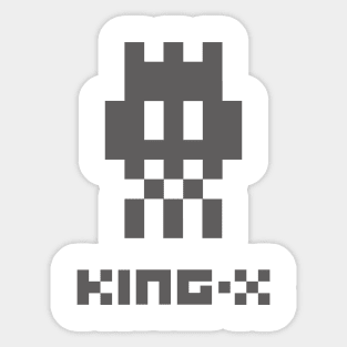 Robot King Sticker